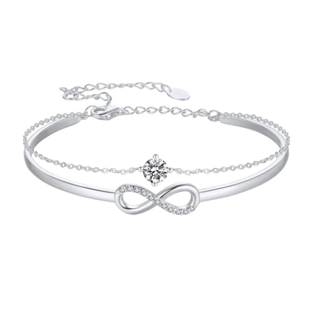 À ma Fille - bracelet avec pierre de naissance - Or