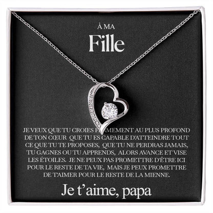 À ma Fille - Crois profondément dans ton cœur