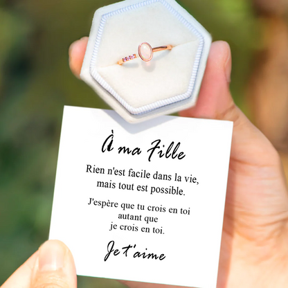 Bague Opale - À ma Fille