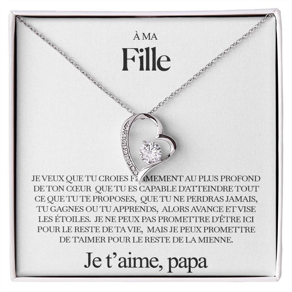 À ma Fille – Garde-moi toujours dans ton cœur