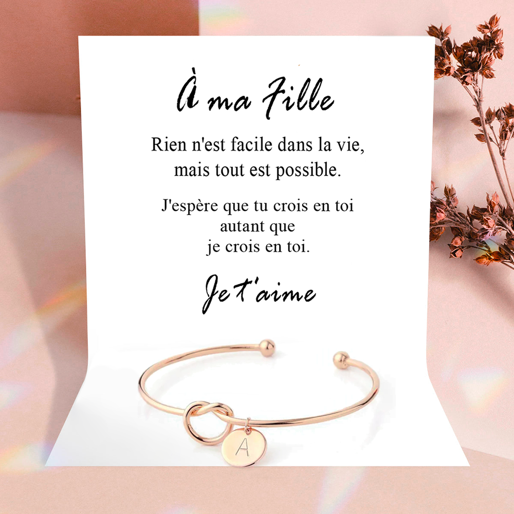 À ma fille - pour toujours - Or