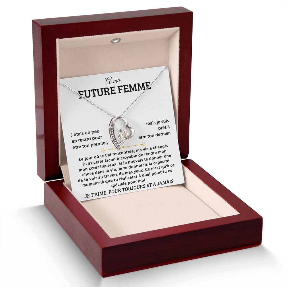 A Ma Future Femme - Collier Forever Love Régulier - Or