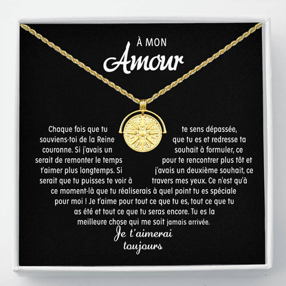 À mon Amour - Collier Soleil