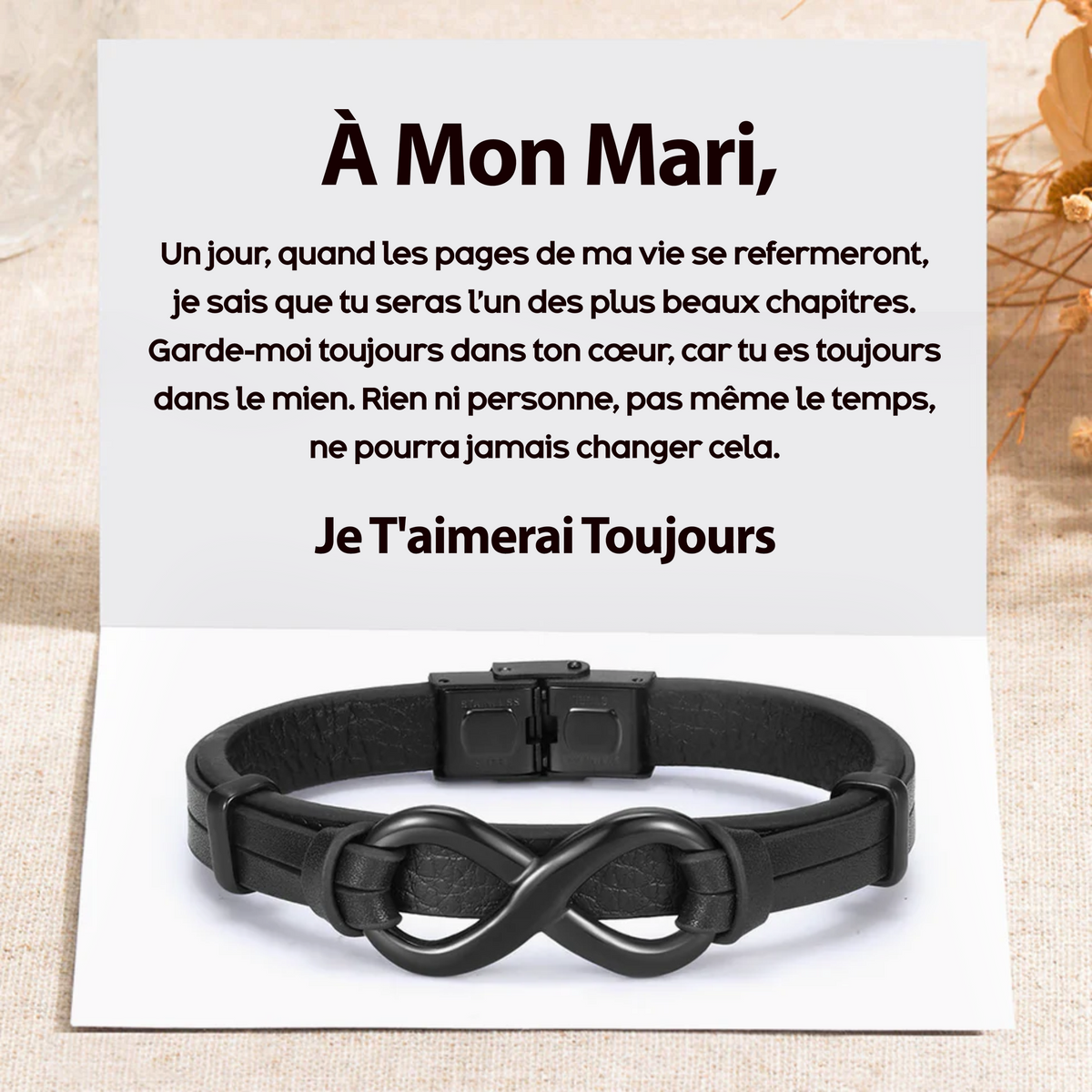 À mon Mari – Notre amour est un amour éternel
