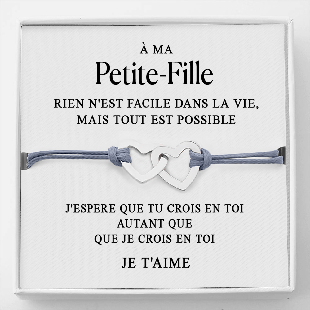 À ma petite Fille - Toujours ma petite fille - Or Rose