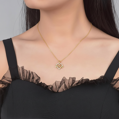À ma Reine - Collier Cœur Infini