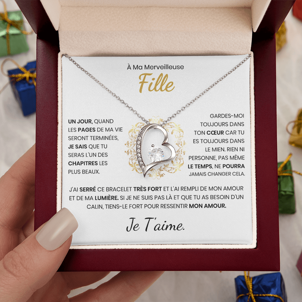 À ma Fille - Collier pendentif