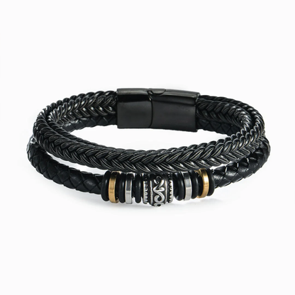 À mon Fils - Bracelet N'abandonne jamais