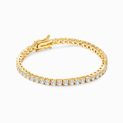 À ma Fille - Bracelet tennis - Or