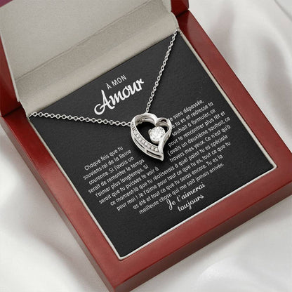 À mon Amour - Collier coeur