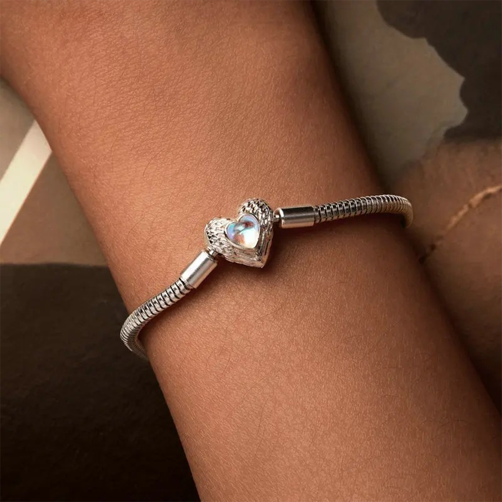 Pour toujours dans mon coeur - Bracelet ange gardien