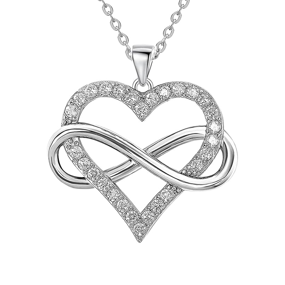 À ma Fille - Collier Cœur Infini