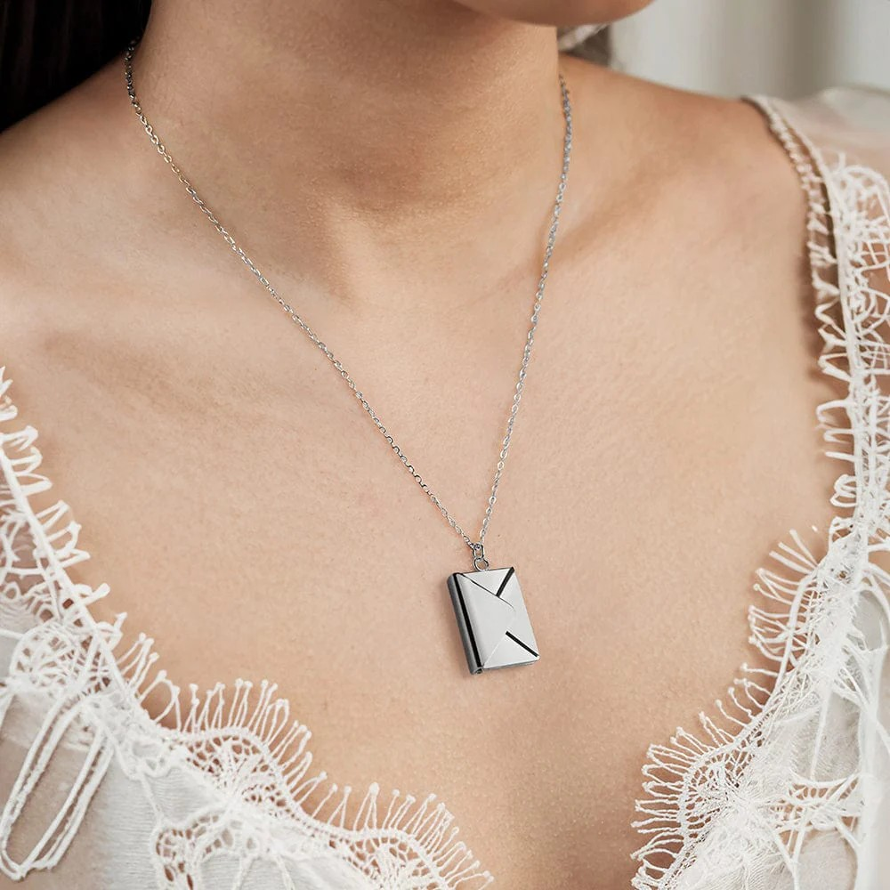 Femme de ma vie - Collier Lettre d'Amour