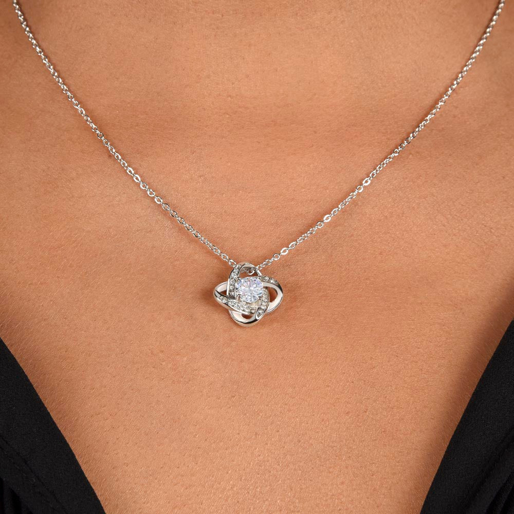À ma Fille - Collier nœud First Breath, de papa