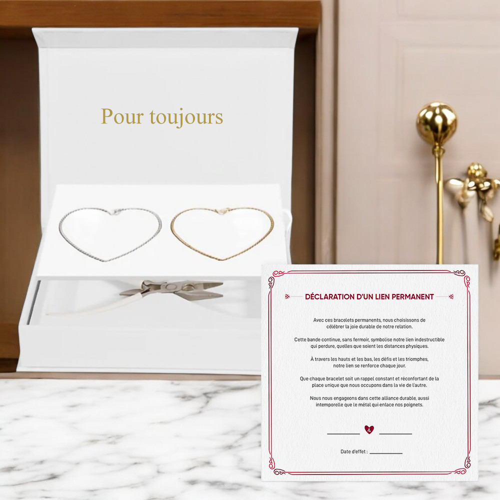 Bracelet d'amour permanent