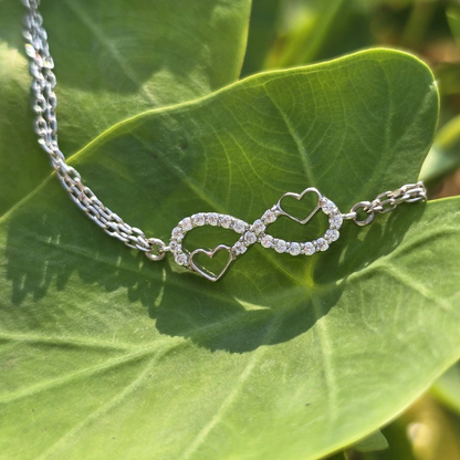 À mon âme sœur - Bracelet coeurs d'amour