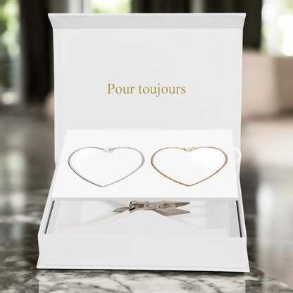 Bracelet d'amour permanent - Argent