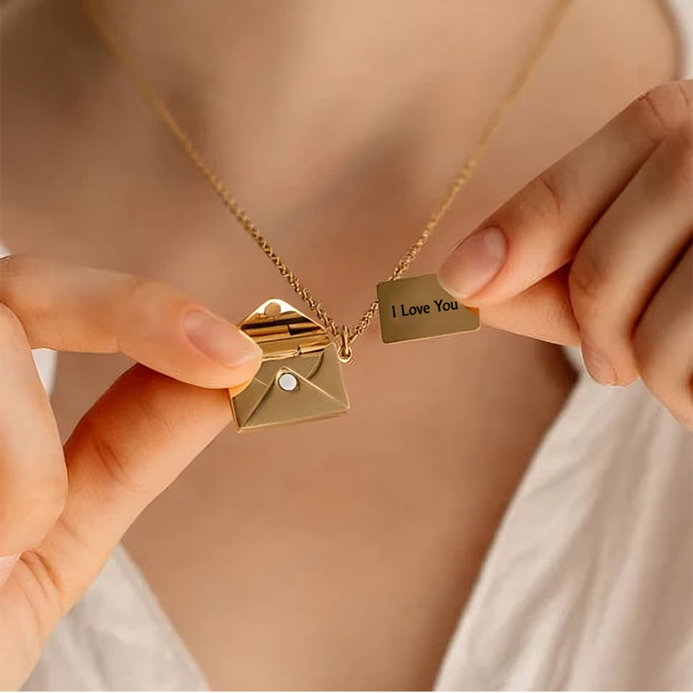 Lettre d'amour - Collier