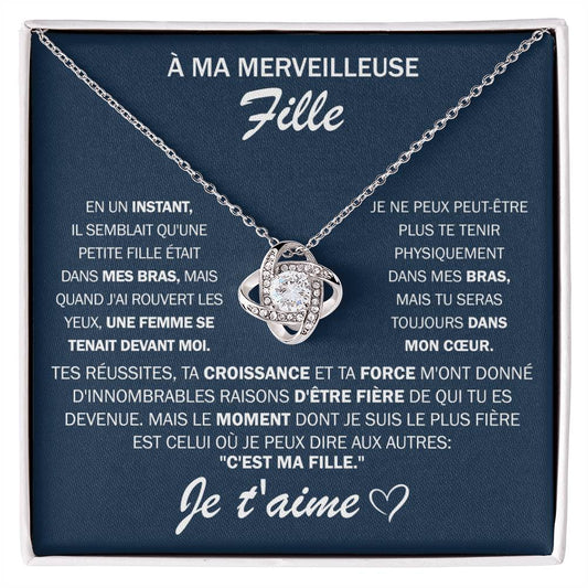 À ma Fille - J'ai serré ce collier dans mes bras