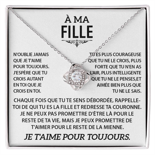 À ma Fille - Collier d'amour