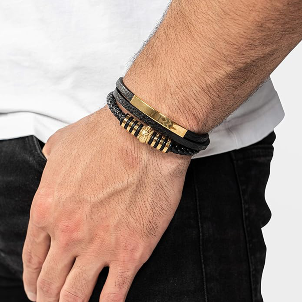 N'oublie jamais combien je t'aime » - Bracelet pour fils
