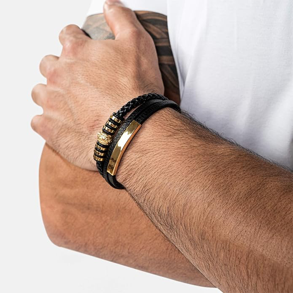 N'oublie jamais combien je t'aime » - Bracelet pour fils