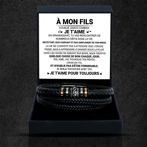 À mon Fils - Reste fort, sois confiant et fais de ton mieux
