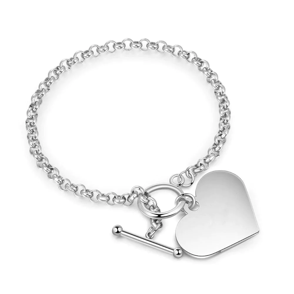 Je Suis Toujours Avec Toi - Bracelet Commémoratif - Or