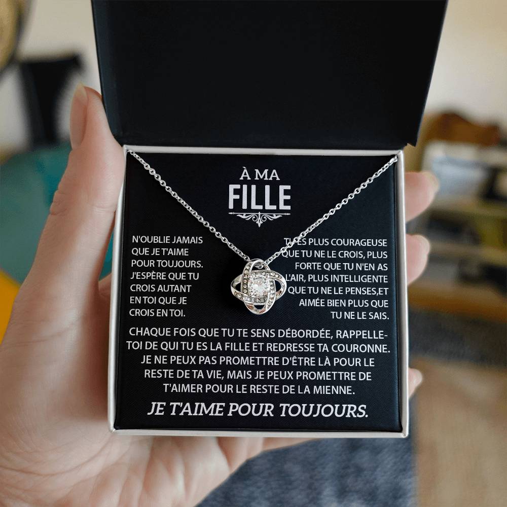 À ma Fille - N'oublie jamais que je t'aime - Or