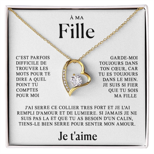À ma Fille - Toujours dans mon cœur - Or