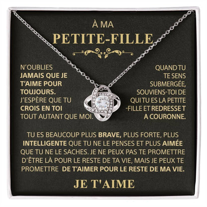 À ma petite-fille - N'oublie jamais que je t'aime