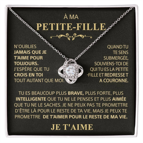 À ma petite-fille - N'oublie jamais que je t'aime