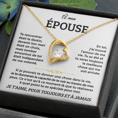 A Mon Epouse- Coeur D'amour Éternel - Or