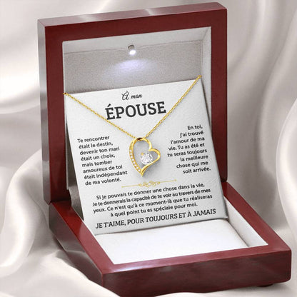 A Mon Epouse- Coeur D'amour Éternel - Or