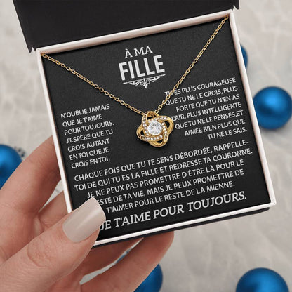 À ma Fille - N'oublie jamais que je t'aime - Or