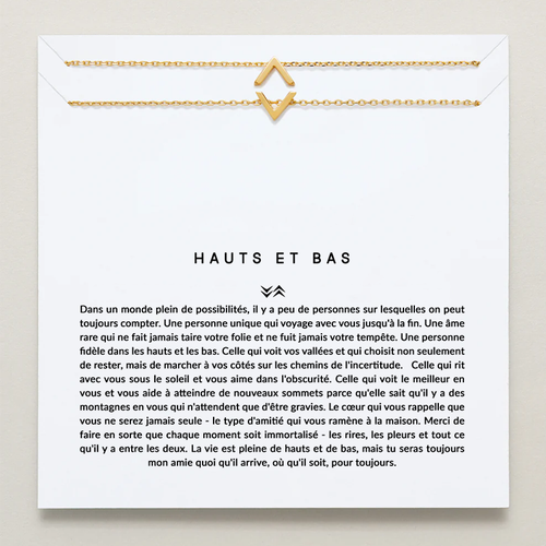 Set De Colliers Pour Les Hauts Et Les Bas - Toujours Ami