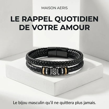 Bracelet À mon Fils - N'oublie jamais à quel point je t'aime