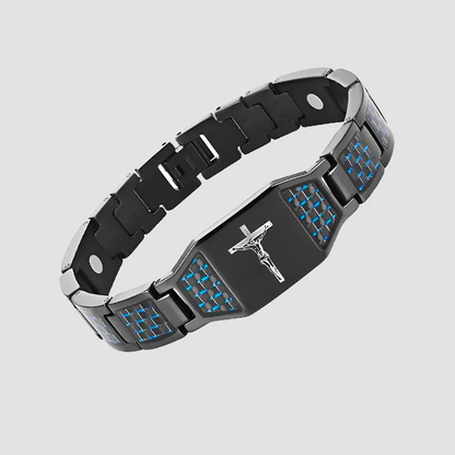 Marcher avec le Seigneur - Bracelet - Noir